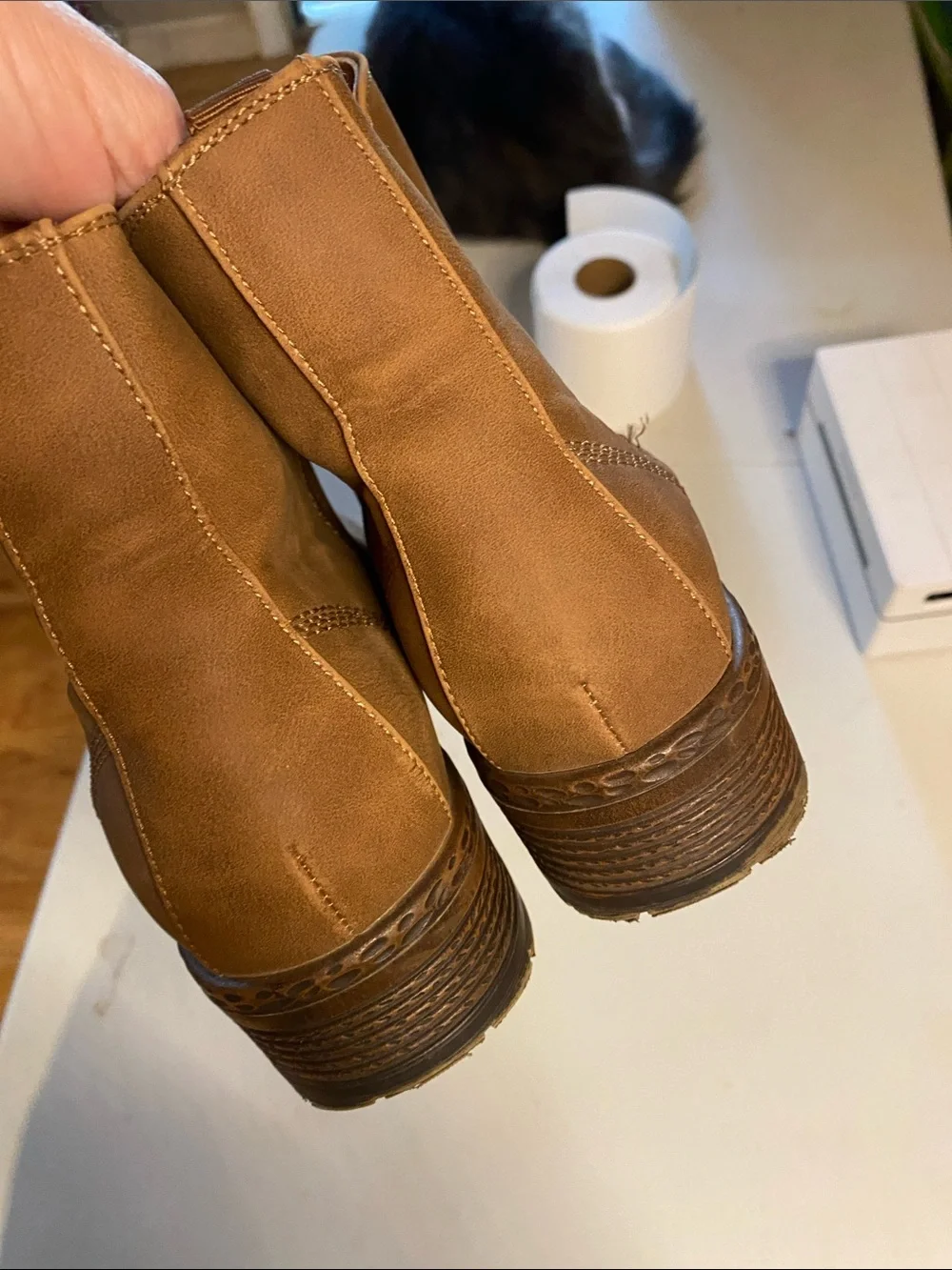 Brown Chelsea Ankle Boots for Women - Classic Slip-On Style
